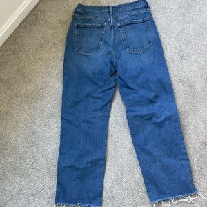 Old Navy extra high rise, Sky-hi straight with secret slim pockets